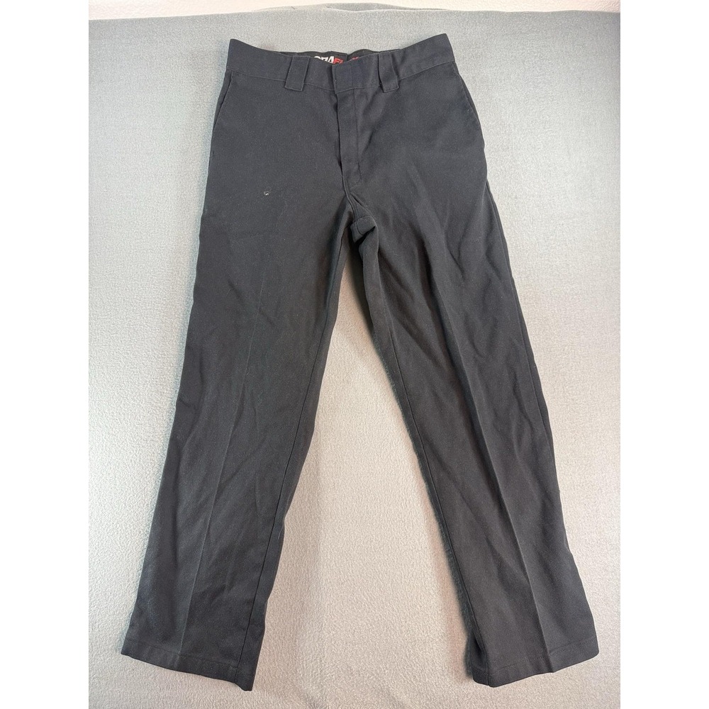 Dickies Pants Mens 34x32 Black Classic Fit 874 Flex Chino Straight Leg Workwear